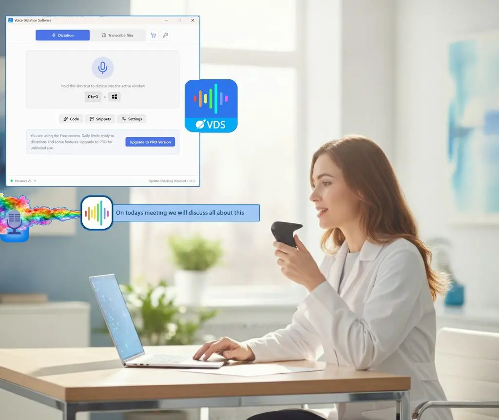 SayOnce - Voice Dictation Software スクリーンショット.