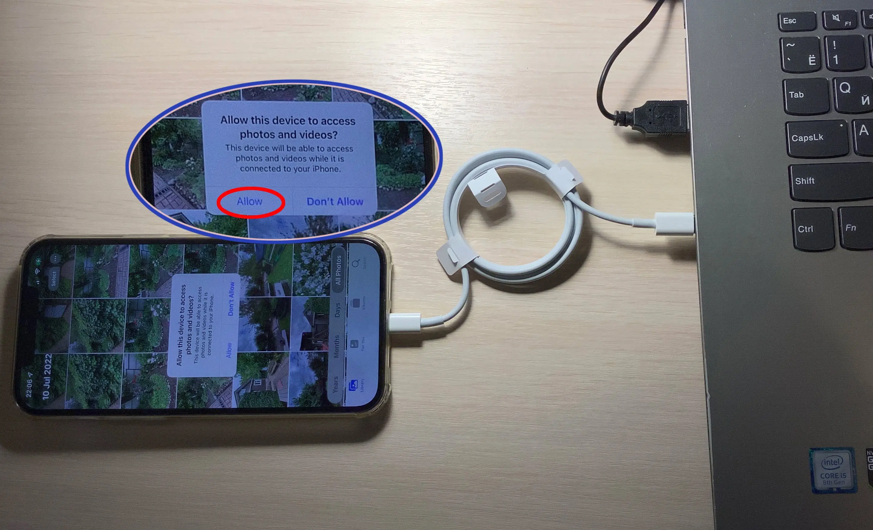 Connect a device..