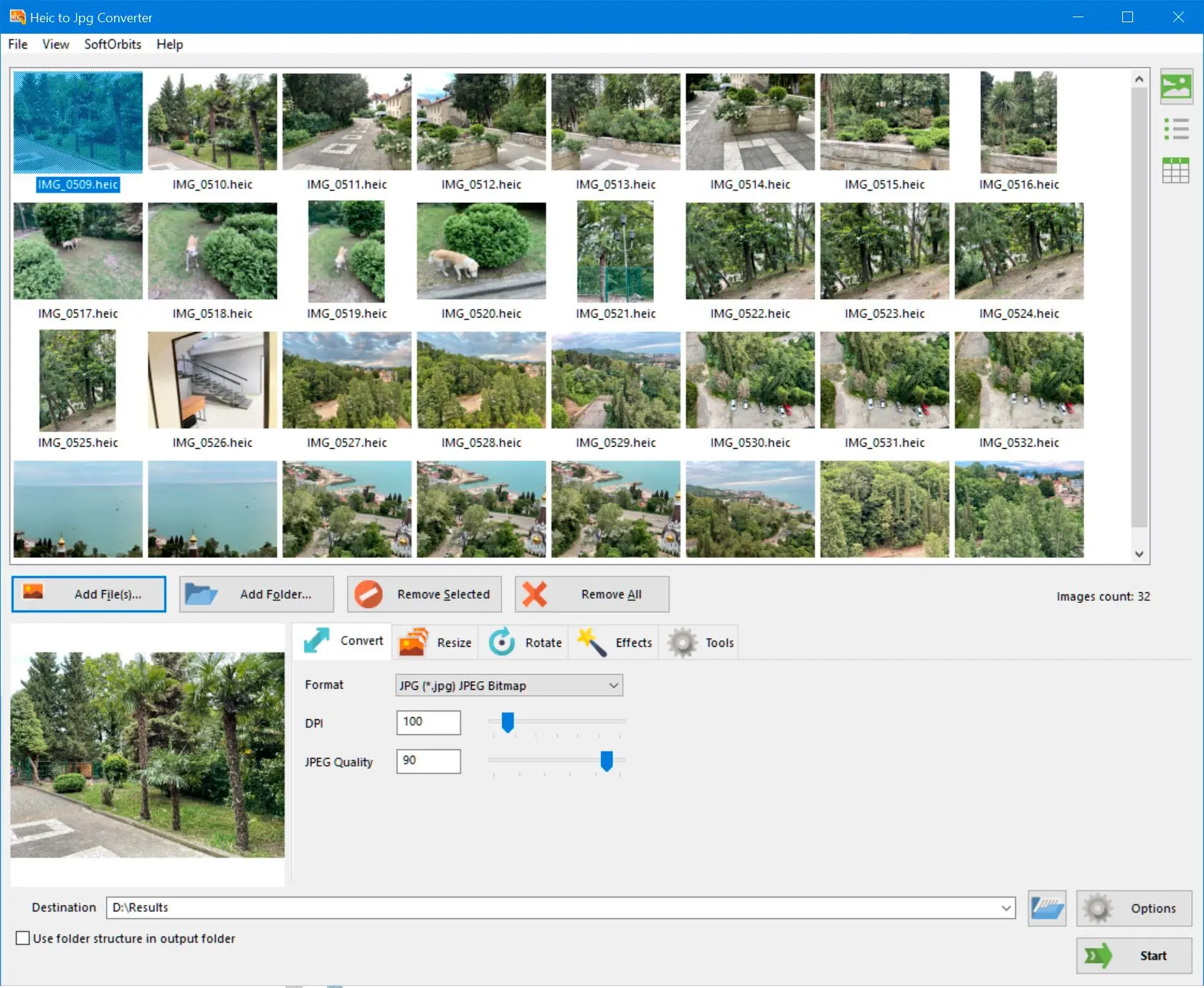 HEIC to JPG Converter スクリーンショット.