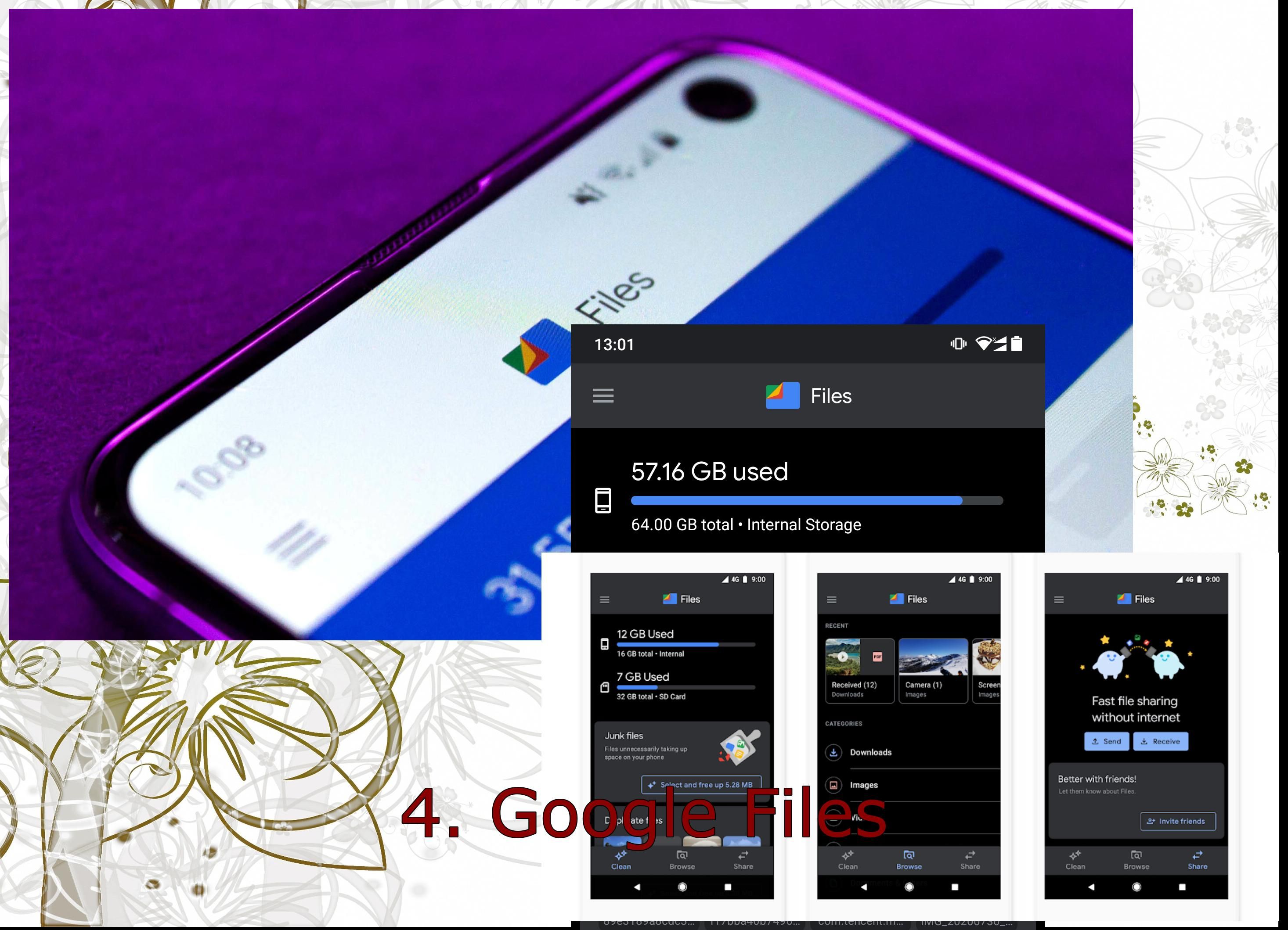 4. Googleファイル..