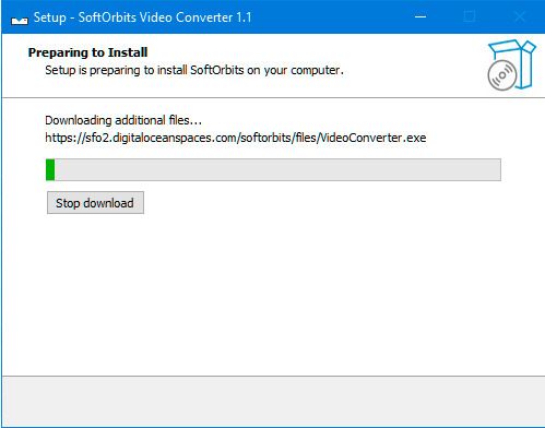 SoftOrbits Video Converterをインストールする..