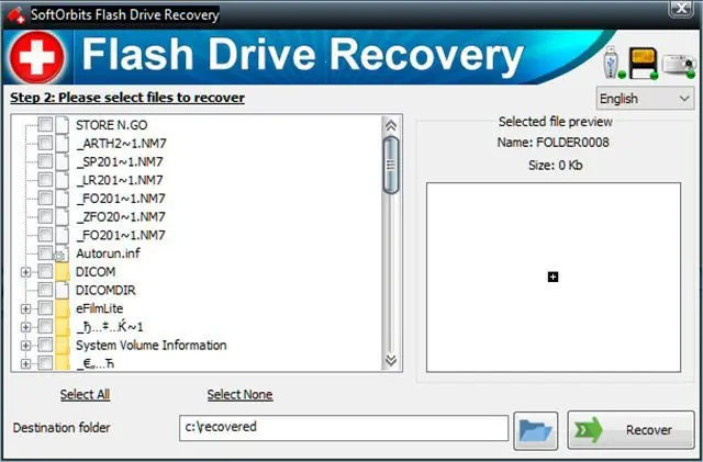 SoftOrbits SoftOrbits Flash Drive Recovery - スクリーンショット..