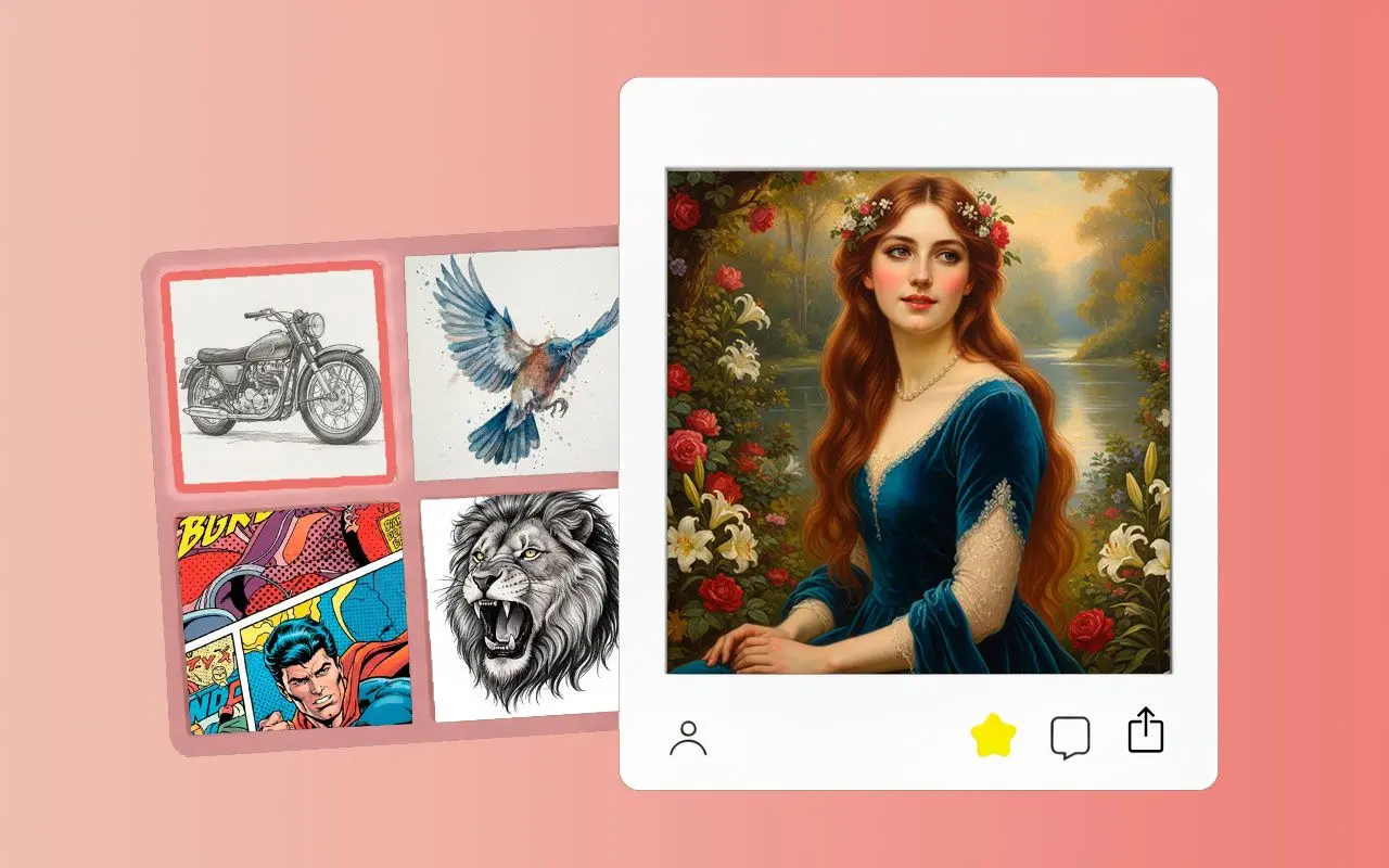 想像できるあらゆるものを創造: アート生成.