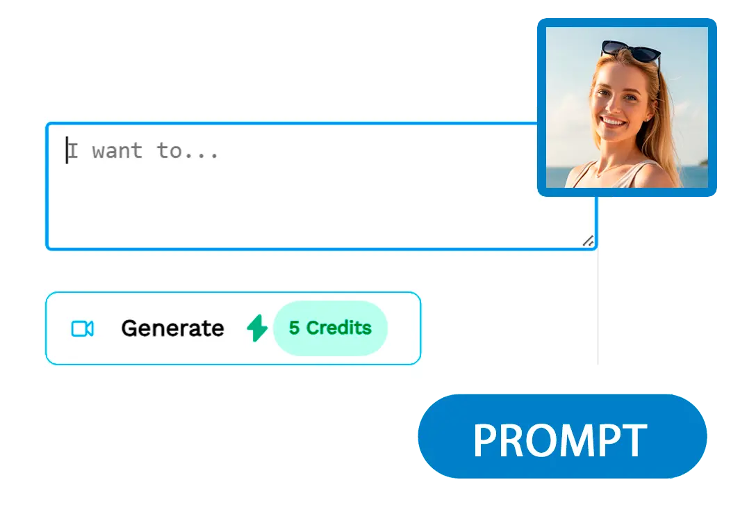 プロンプトを入力.