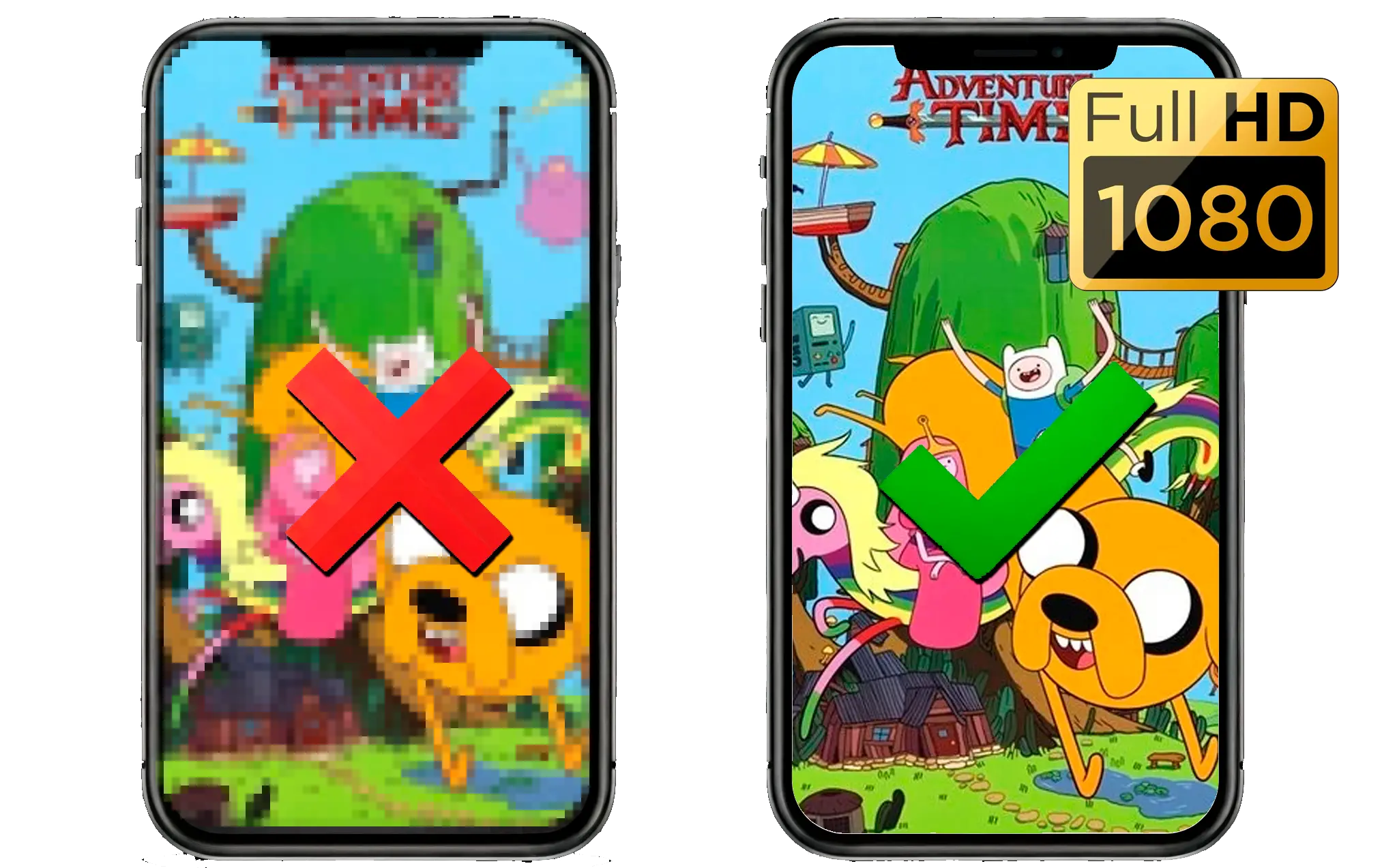 優れたディテールと解像度.