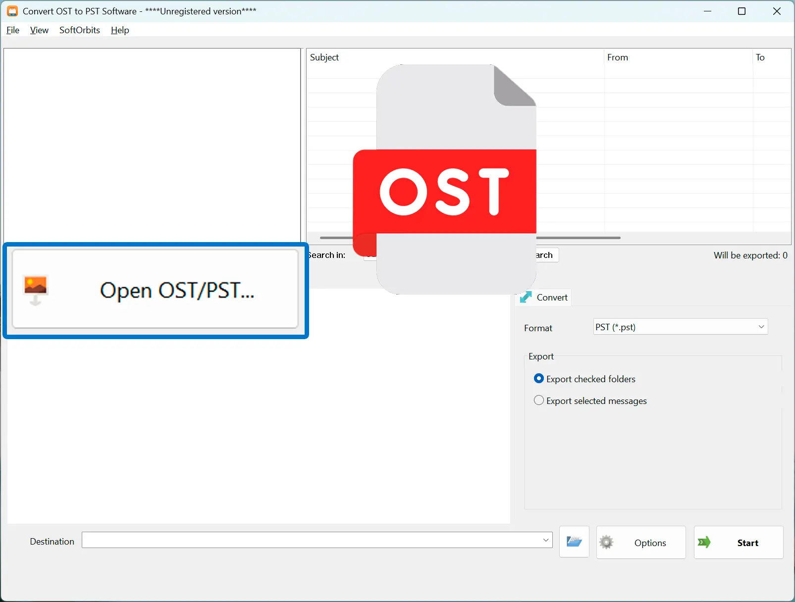 OSTファイルを追加.
