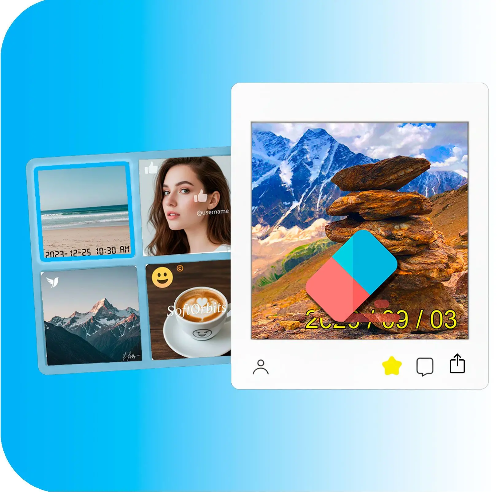 あらゆるウォーターマークをオンラインで無料除去.