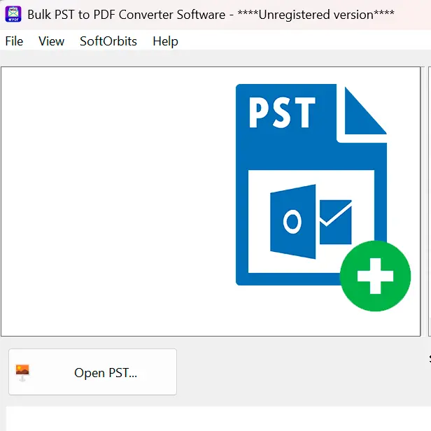 PSTファイルを開く.