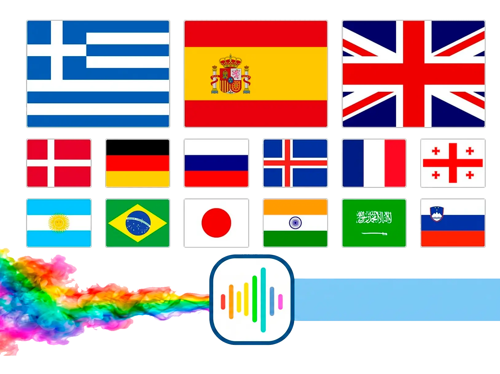 <br/>
全ての主要言語に対応.